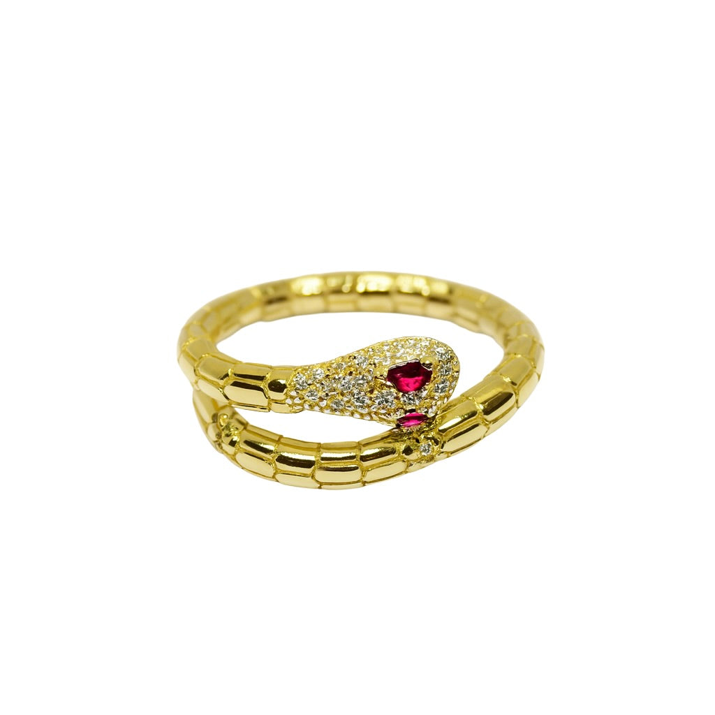 Elegant Snake Ring – Gift for her birthdays