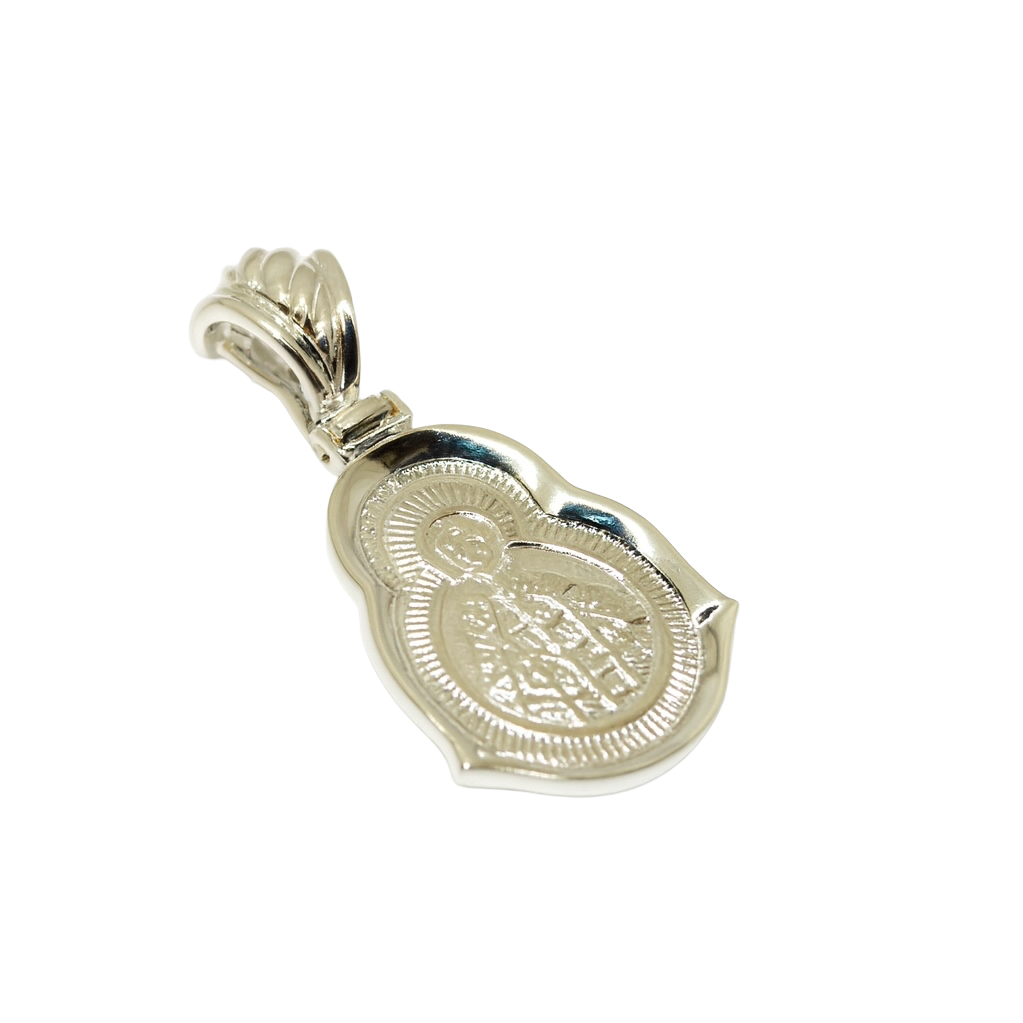 Virgin of Suyapa Silver Pendant – Gift for Mom