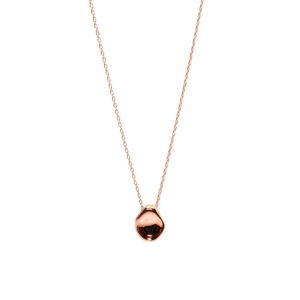 Organic Shape Chain and Pendant Necklace