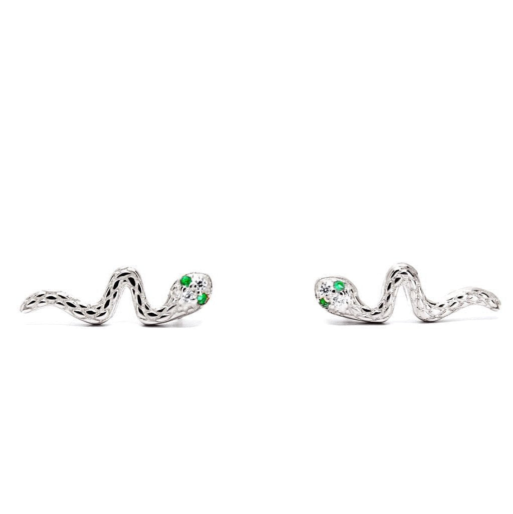 Sterling Silver Serpent Earrings: Unique and Elegant Gifts for Special Occasions