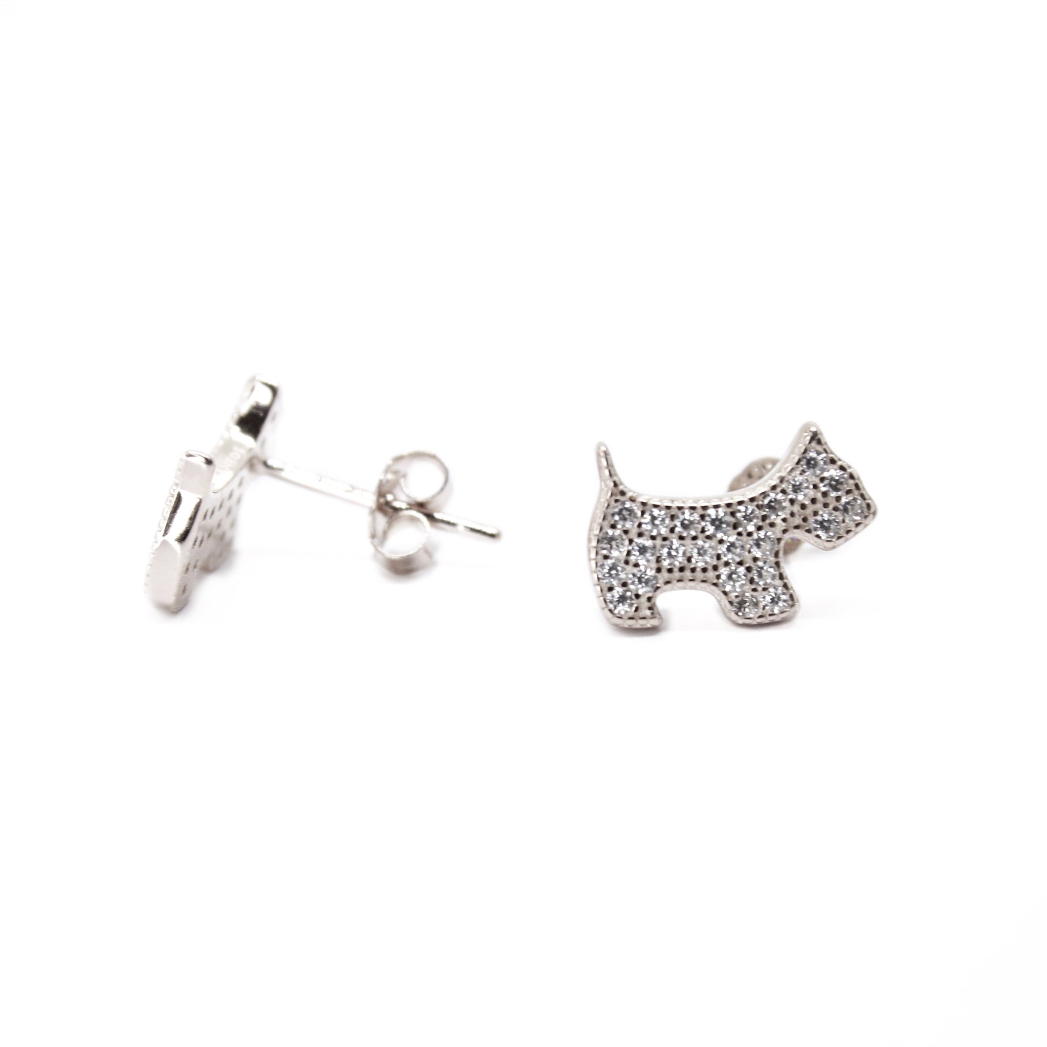 Sterling Silver Puppy Earrings: Playful and Elegant Gifts for Dog Lovers