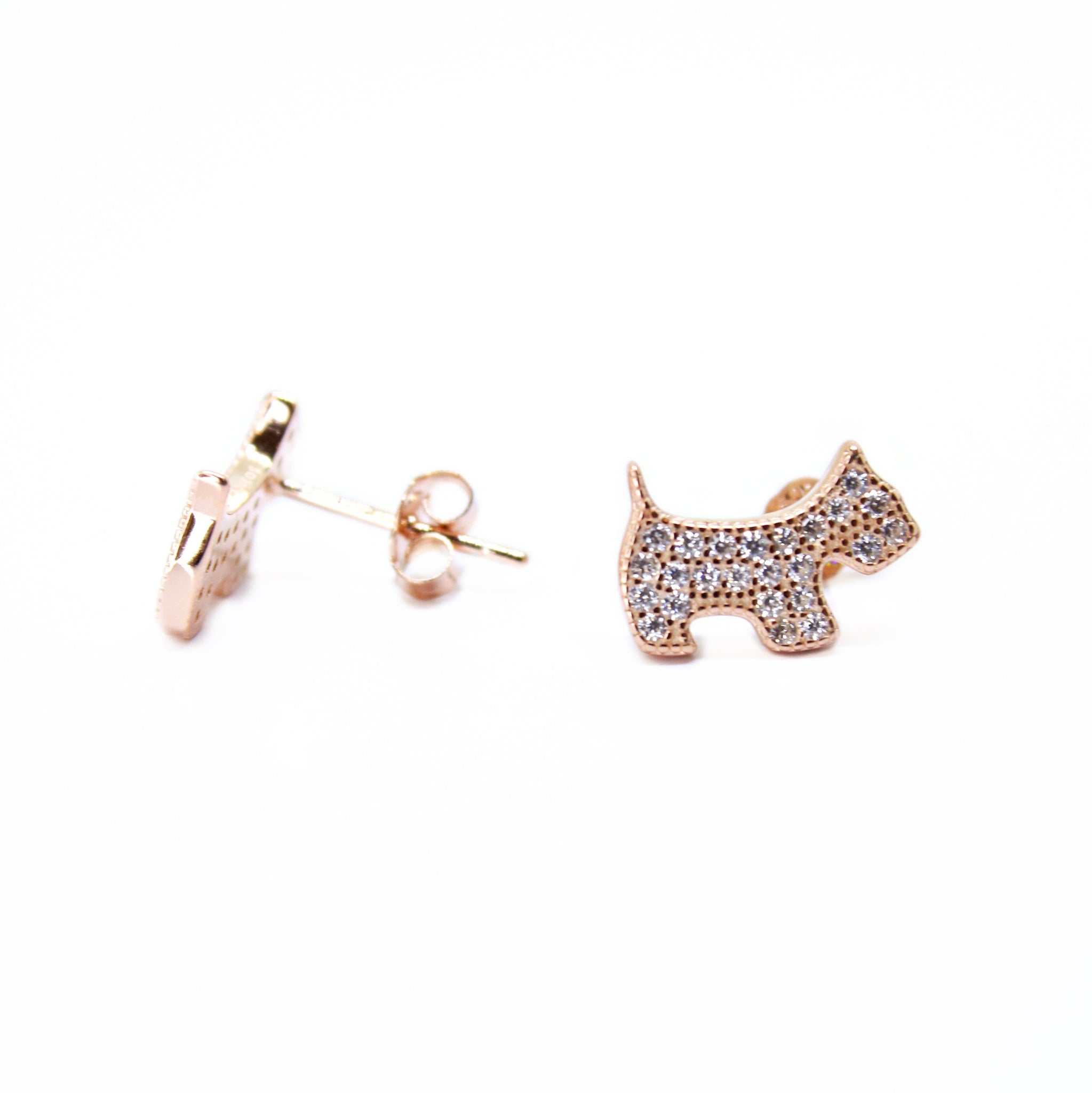 Sterling Silver Puppy Earrings: Playful and Elegant Gifts for Dog Lovers