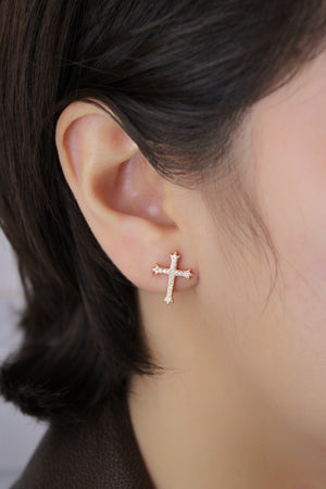 Silver Cross Earrings: Elegant Symbols of Faith and Style