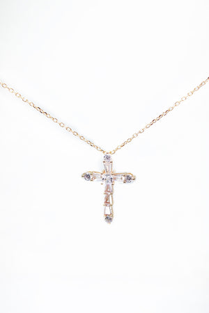 Sterling Silver Cross Necklace: Perfect for Baptisms and First Communions