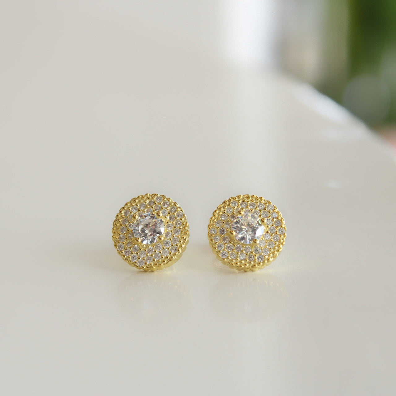 Radiant Zirconia Earrings – Graduation Gift for Her