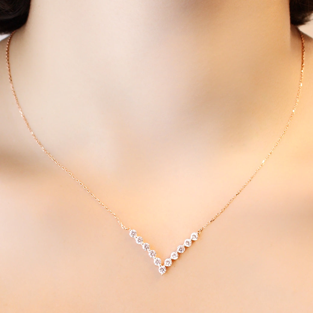 Radiant Sparkle Zirconia Necklace