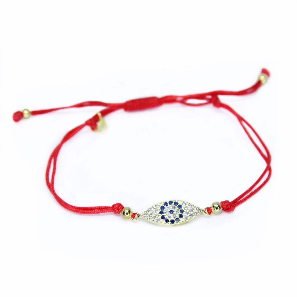 Turkish Eye Red Thread Bracelet