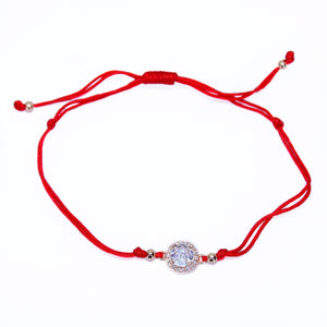 Radiant Wishes Red Thread Bracelet