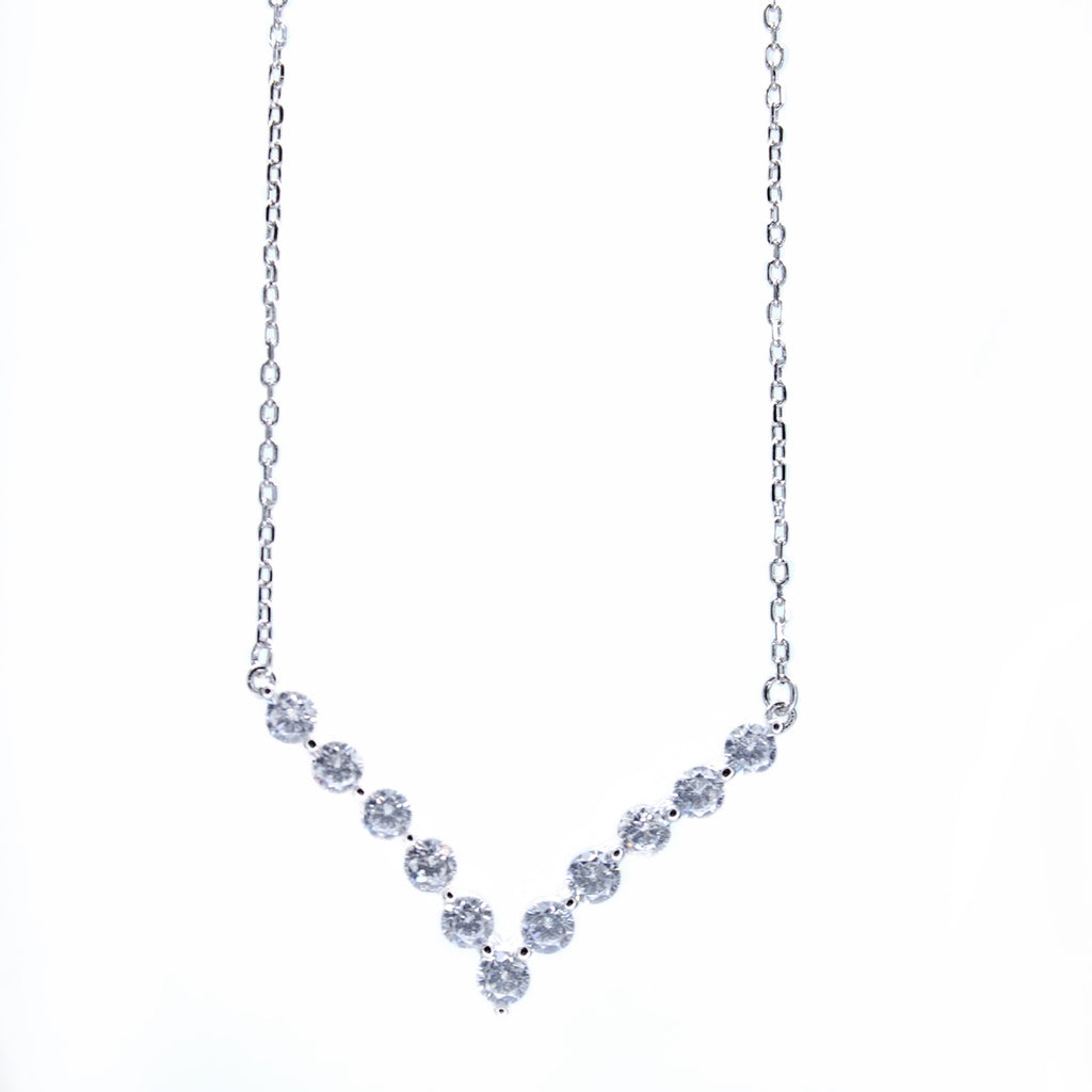 Radiant Sparkle Zirconia Necklace