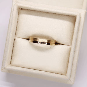 Mixed-Finish Wedding Bands – Satin & Polished