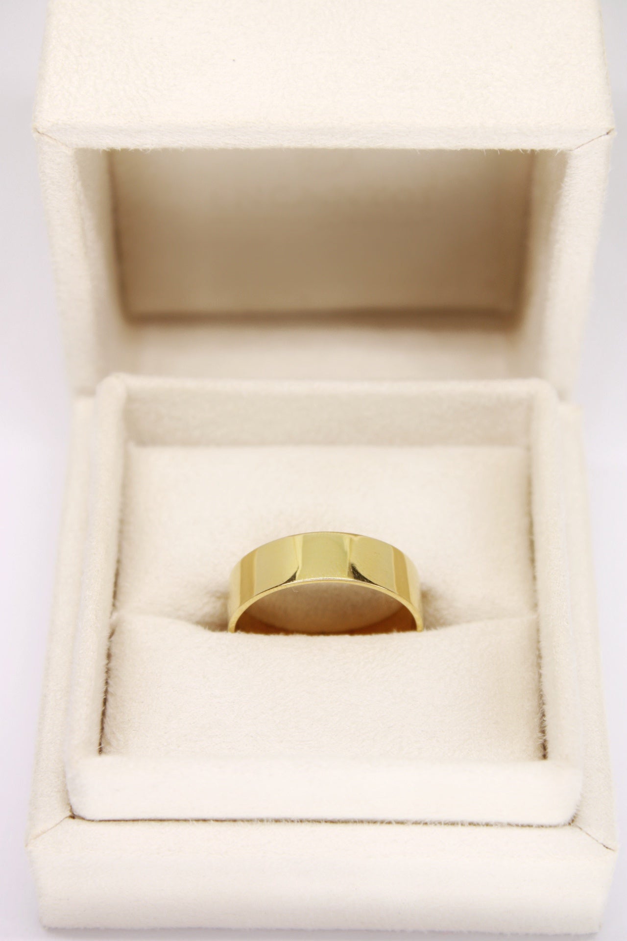 Alianzas de boda platas clásicas pulidas