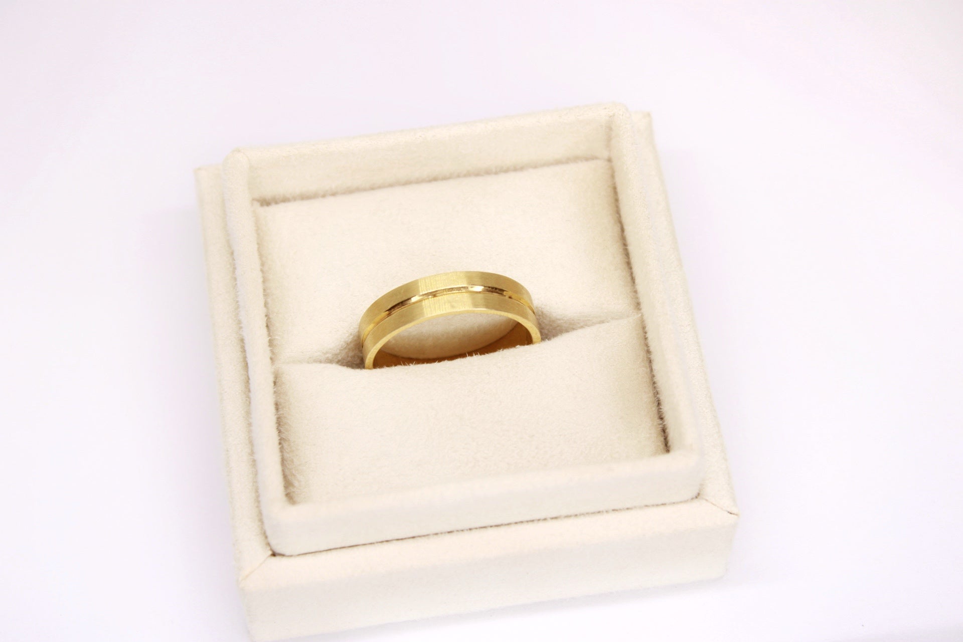 Satin Finish Wedding Bands