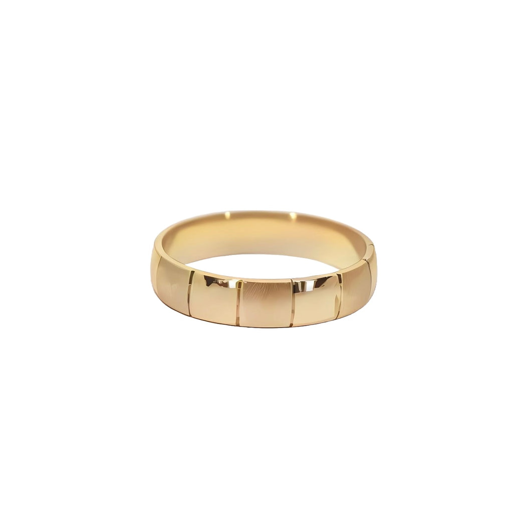 Alianzas de boda de ritmo segmentado