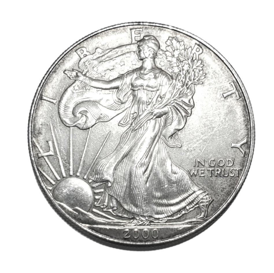 Liberty coins 1oz. Fine silver year 2000 – encantosjoyeria