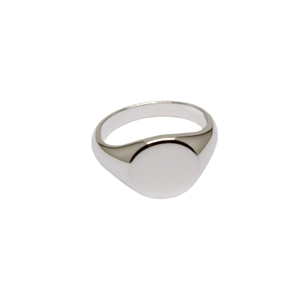 Classic Silver Signet Rings