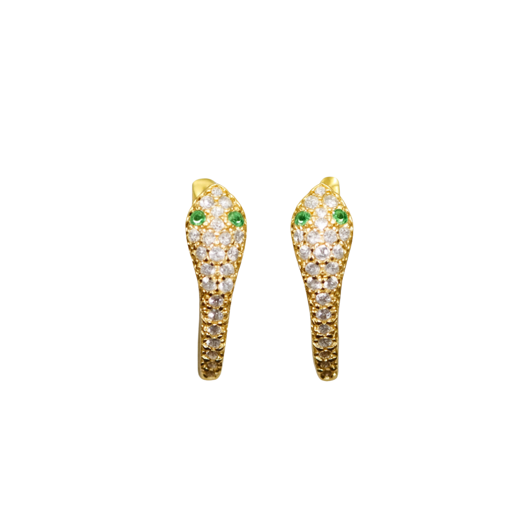 Snake Spark Earrings