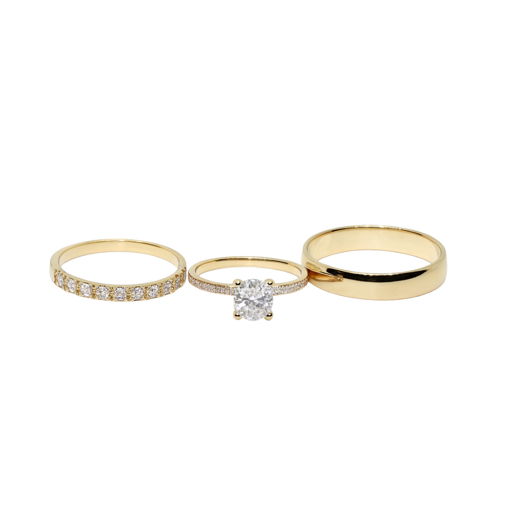Bridal Sets – Round Cut Sparkle