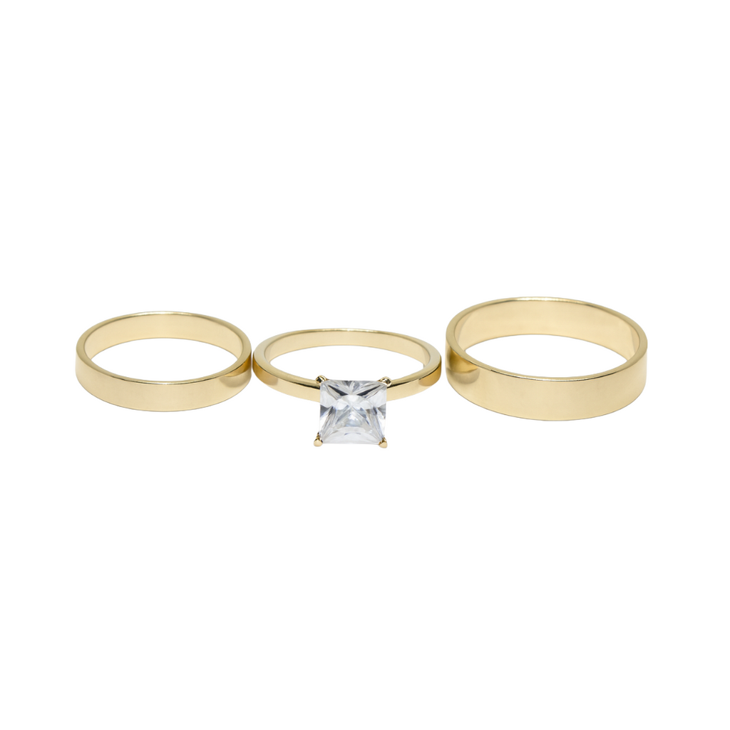 Bridal Sets – Minimalist Princess Cut