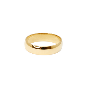 Classic Half-Round Wedding Bands – 5.5mm