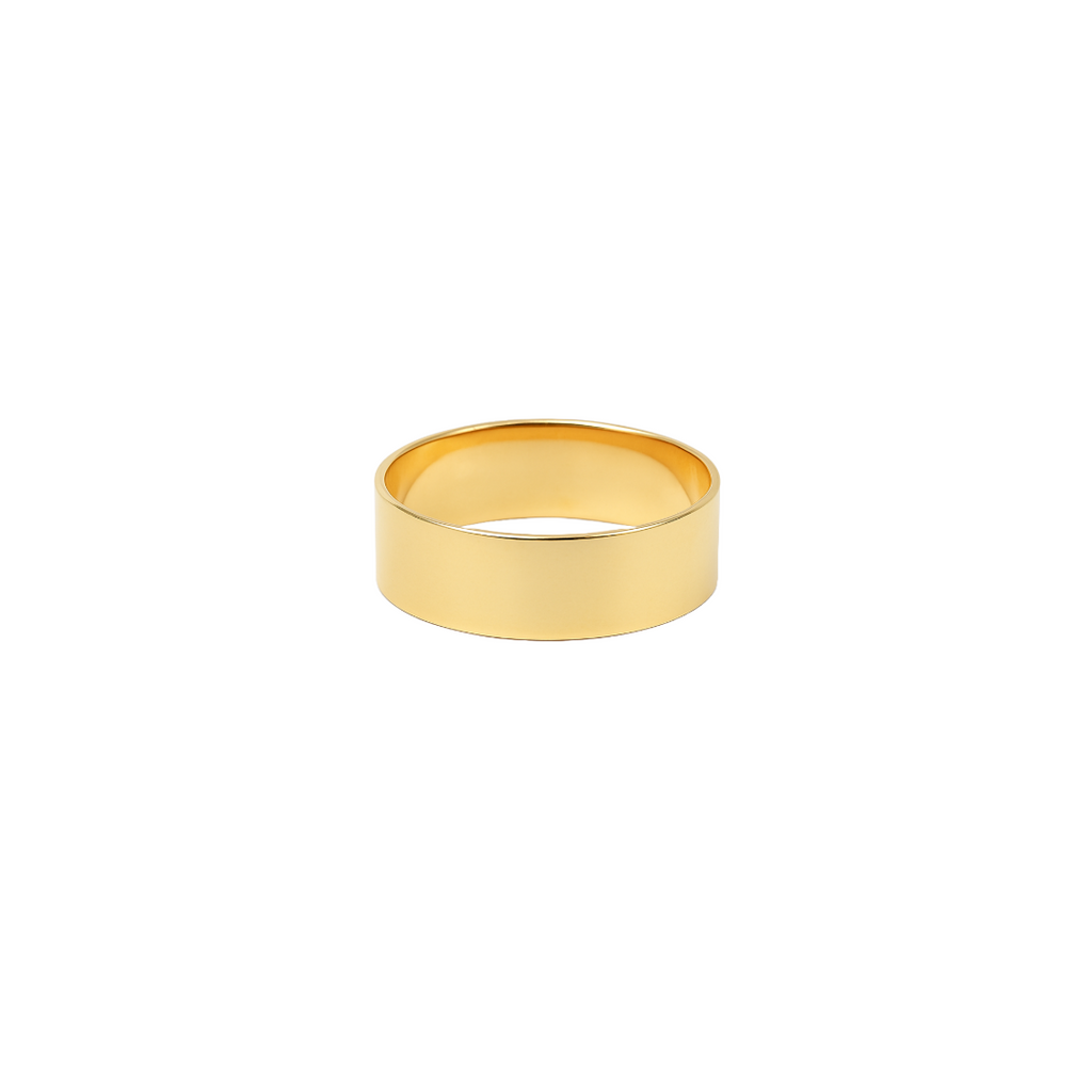 Alianzas de boda platas clásicas pulidas
