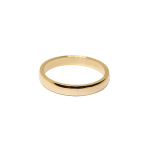Classic Half-Round Wedding Bands – 2.5mm