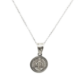 Virgin Mary pendant and chain perfect for confirmation and communions gift ideas